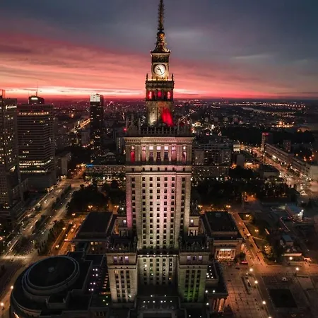 Apartment New Hala Wifi 70'tv Netflix Hbo Max Applettv+ Warsaw